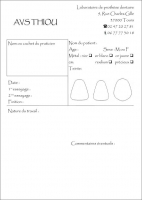 Liasses A5 feuillets autocopiants 3 exemplaires personnalisés impression noire