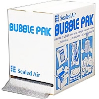 Film bulles en boîte distributrice