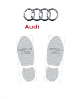 Tapis de sol logo AUDI