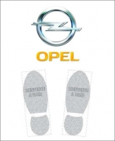 Tapis de sol logo Opel
