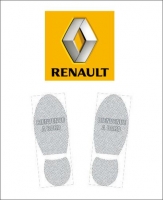 Tapis de sol logo Renault