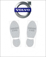 Tapis de sol logo Volvo