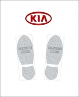 Tapis de sol logo Kia